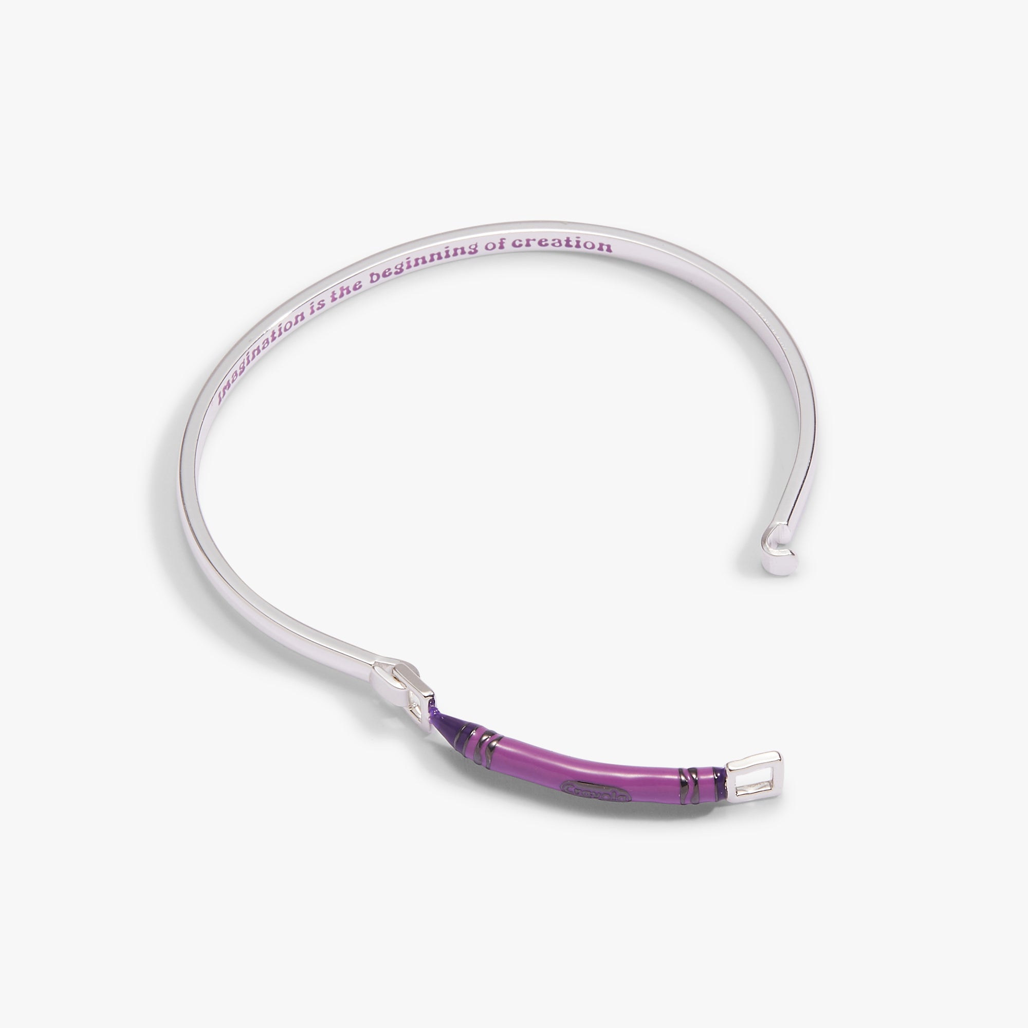 Crayola Royal Purple Crayon Tension Bangle - Image 8
