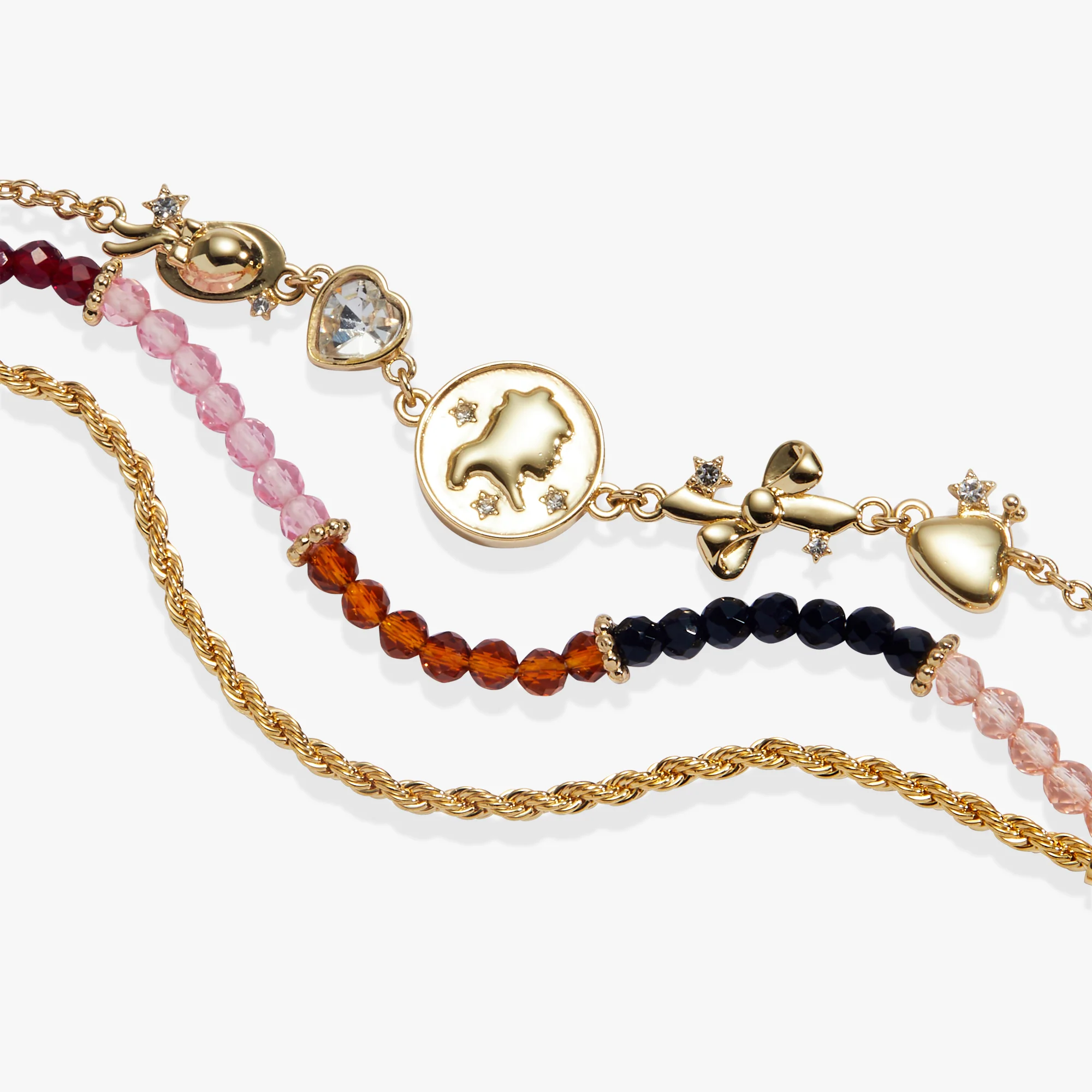 American Girl® Samantha™ 3 Row Bolo Bracelet