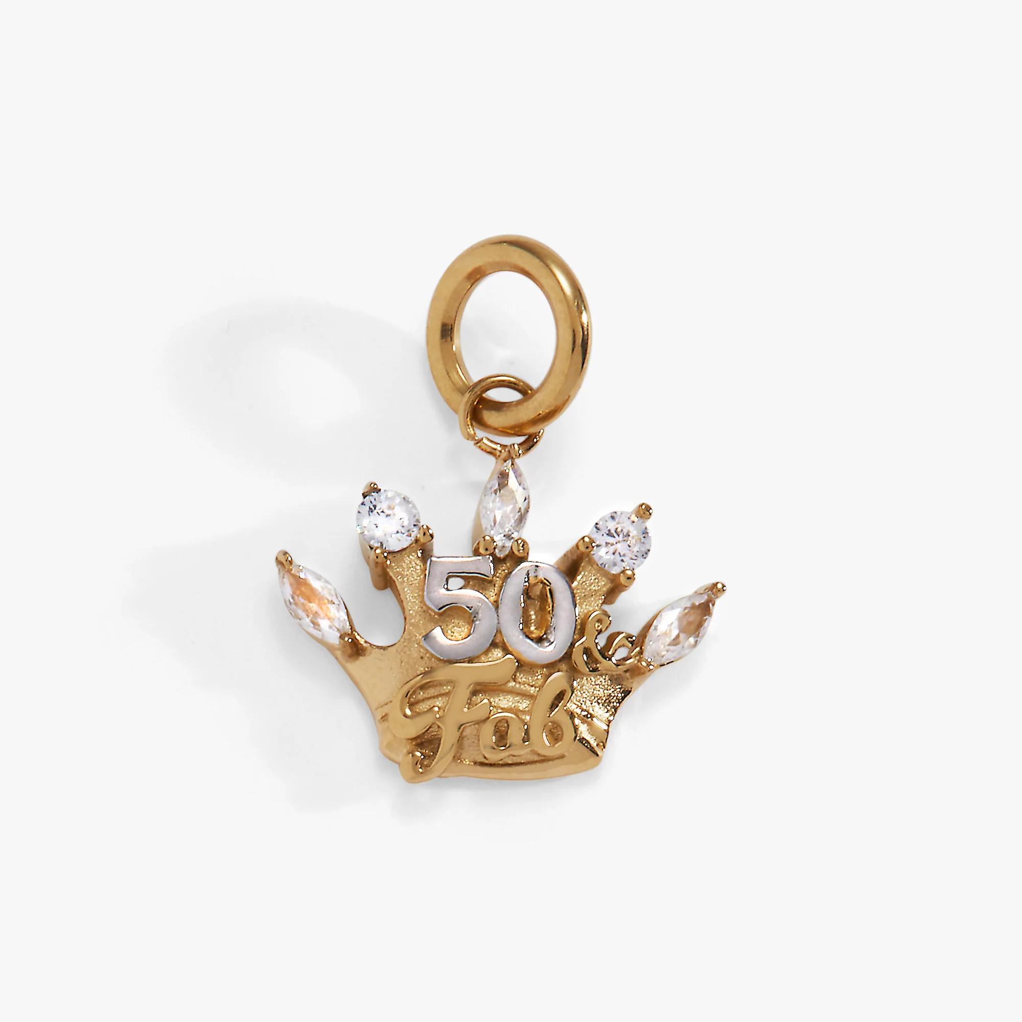 50 & Fabulous' Charm