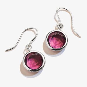 Amethyst Birthstone Earrings. February