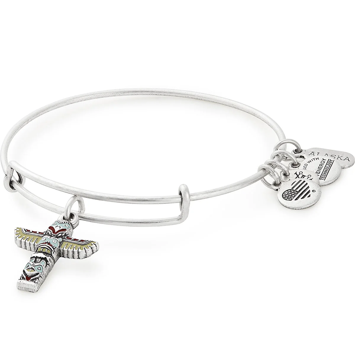 Ketchikan. Alaska Totem Pole Charm Bangle