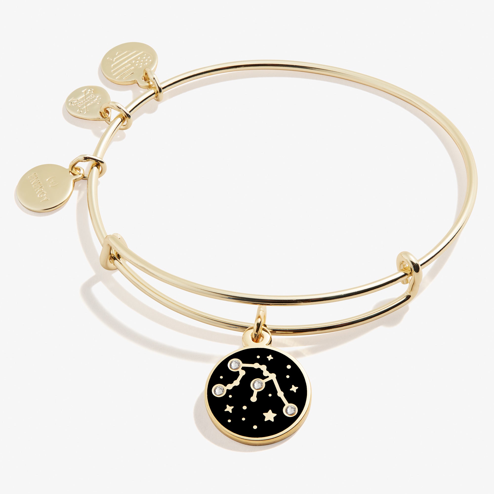 Aquarius Zodiac Charm Bangle - Image 5