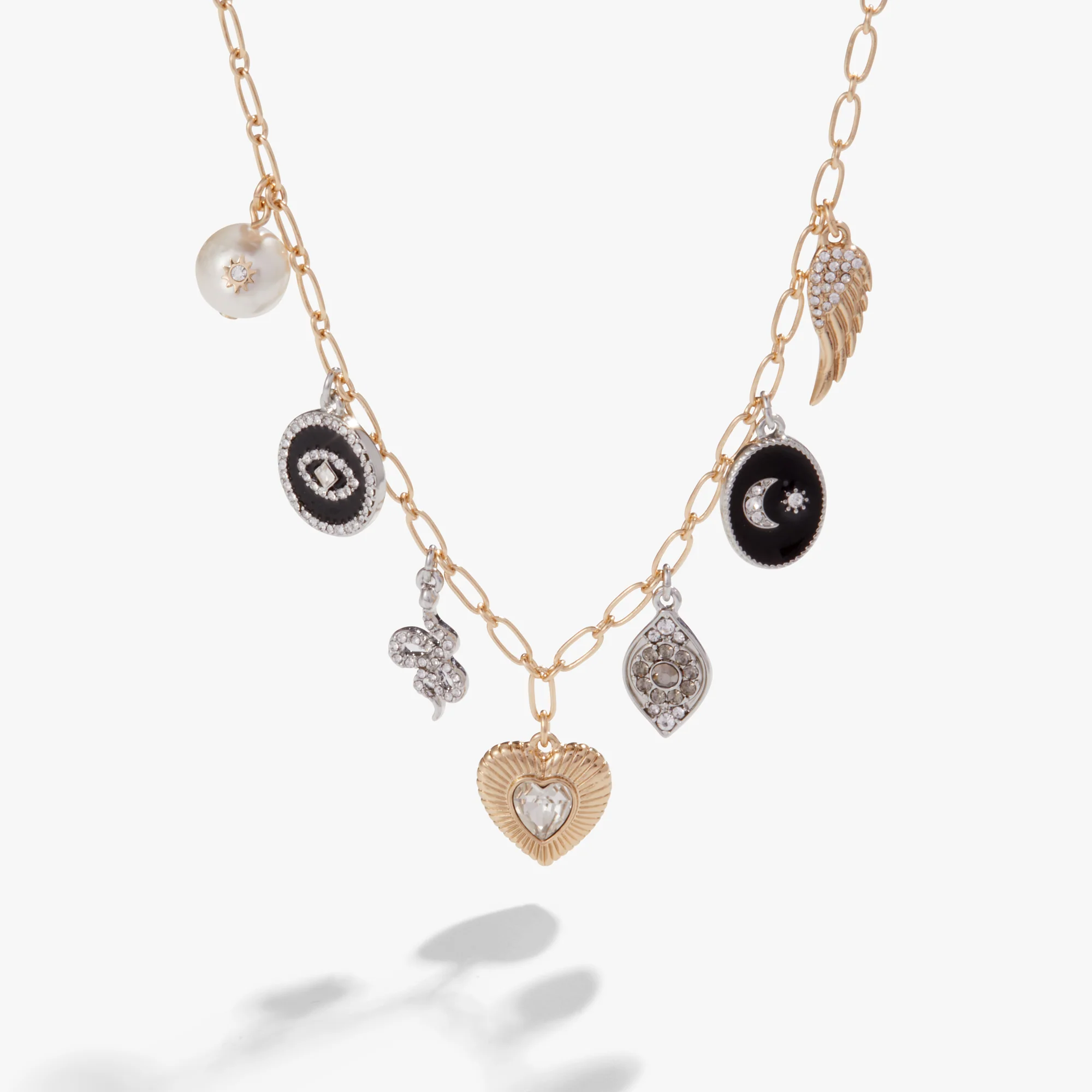 Celestial Protection Multi-Charm Necklace