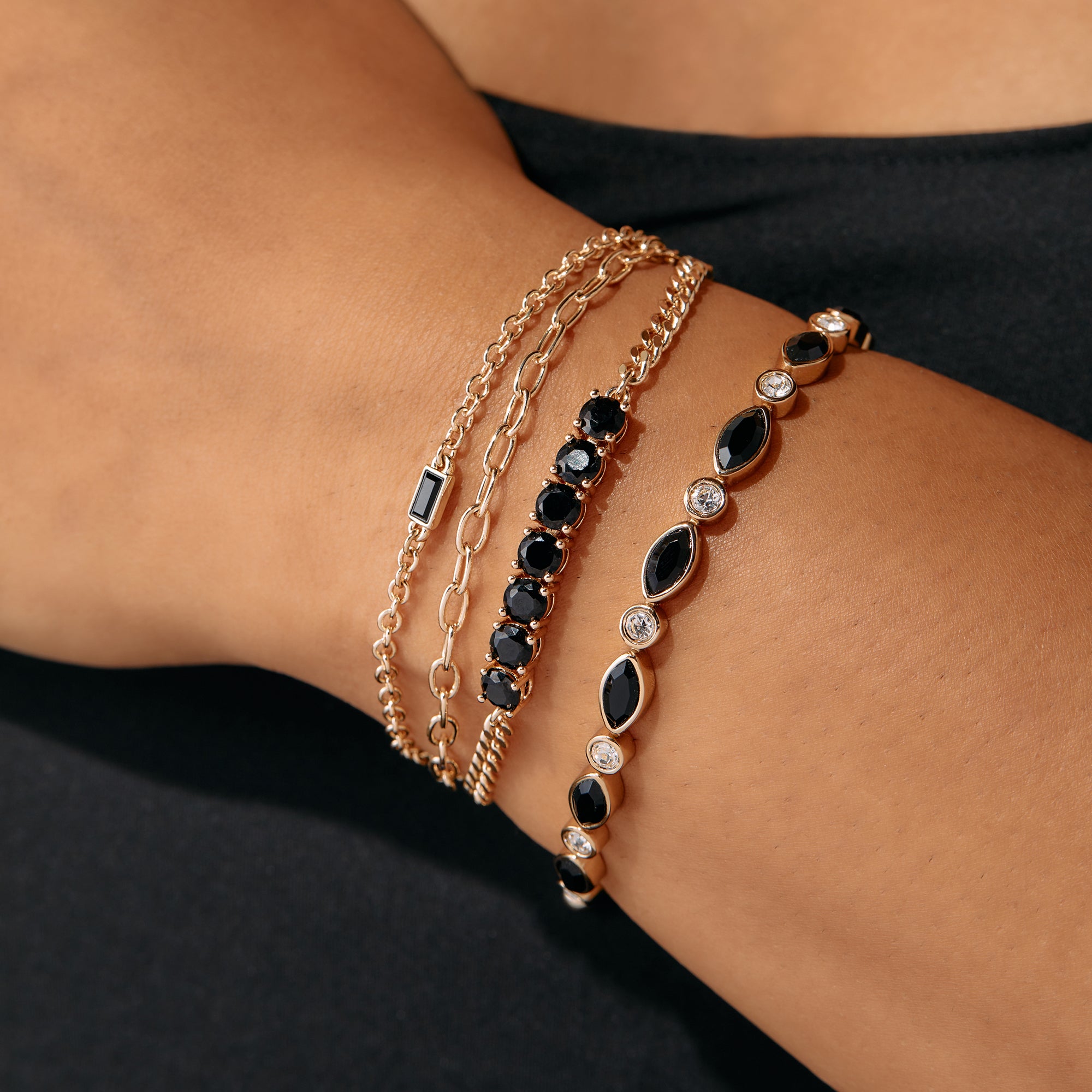 Black Onyx Bolo Bracelet - Image 2