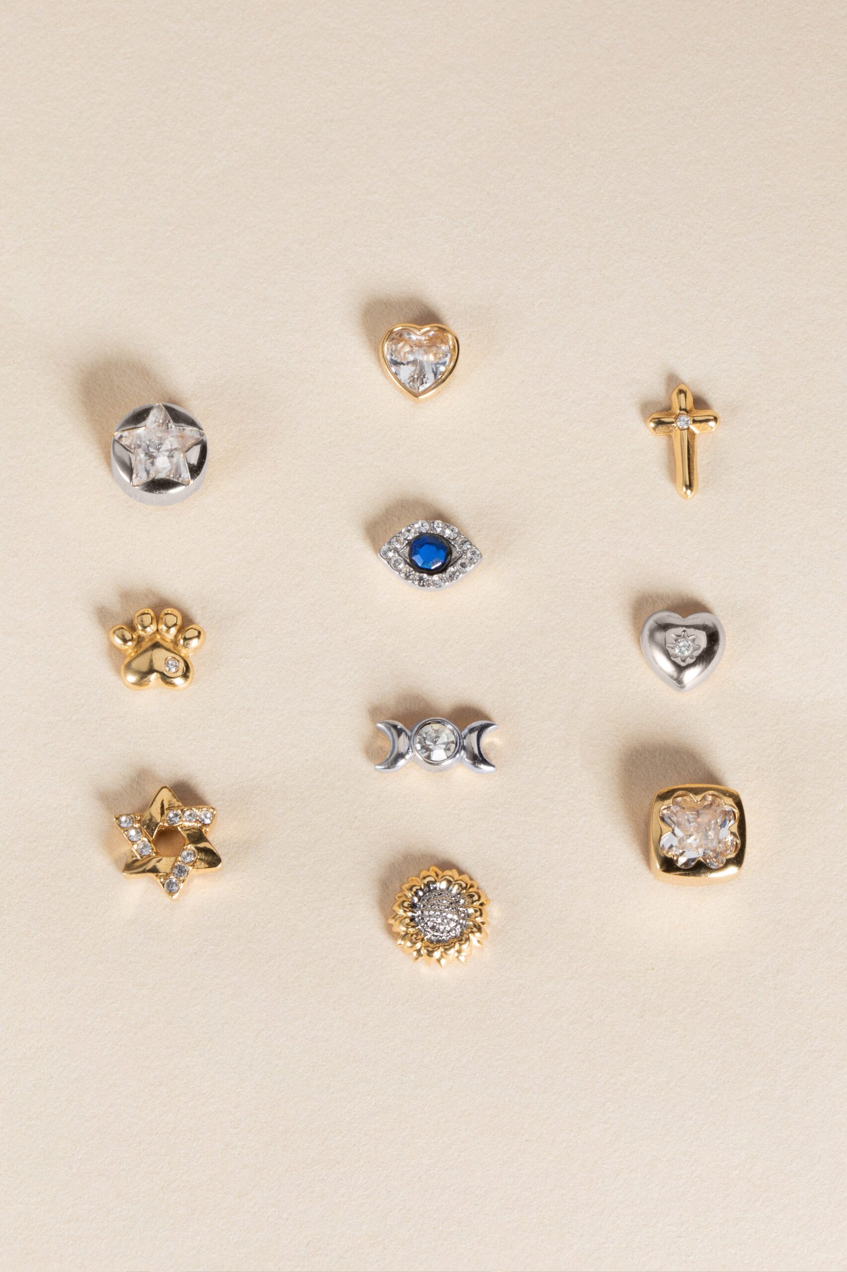 Sunflower Mini Stud Earrings - Image 3