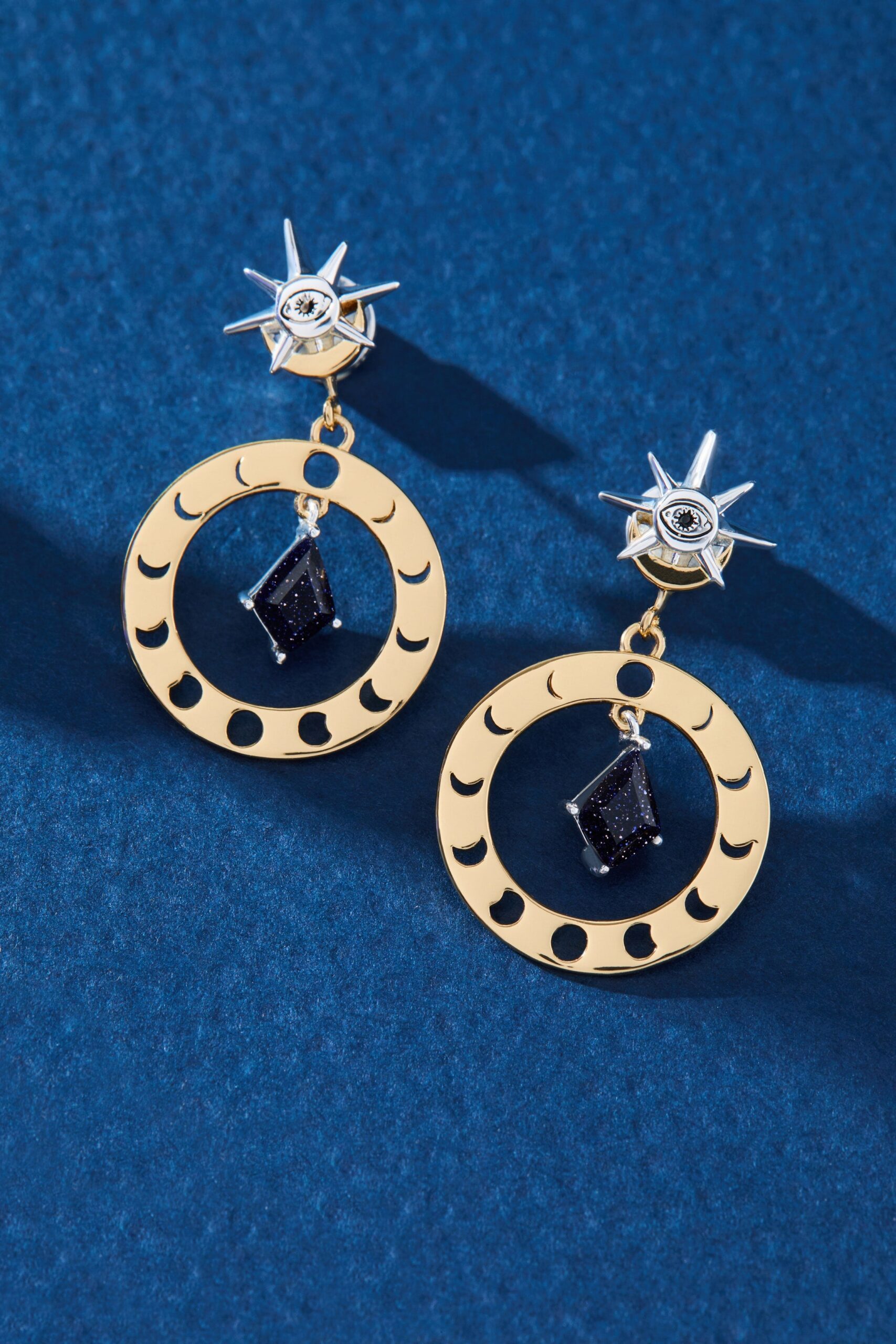 Moon Phase Statement Earring - Image 5