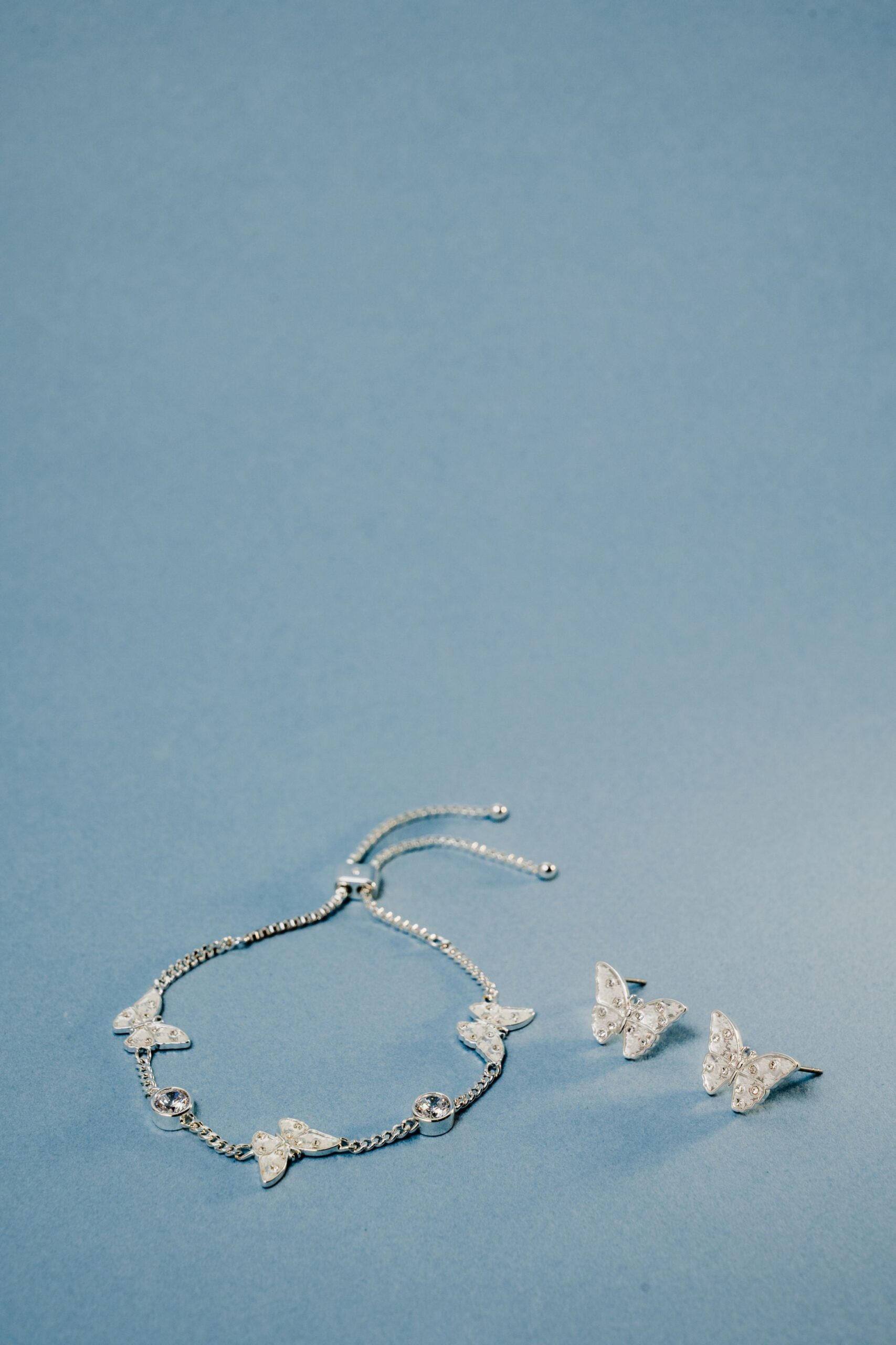 Glass Butterfly Bolo Bracelet - Image 4
