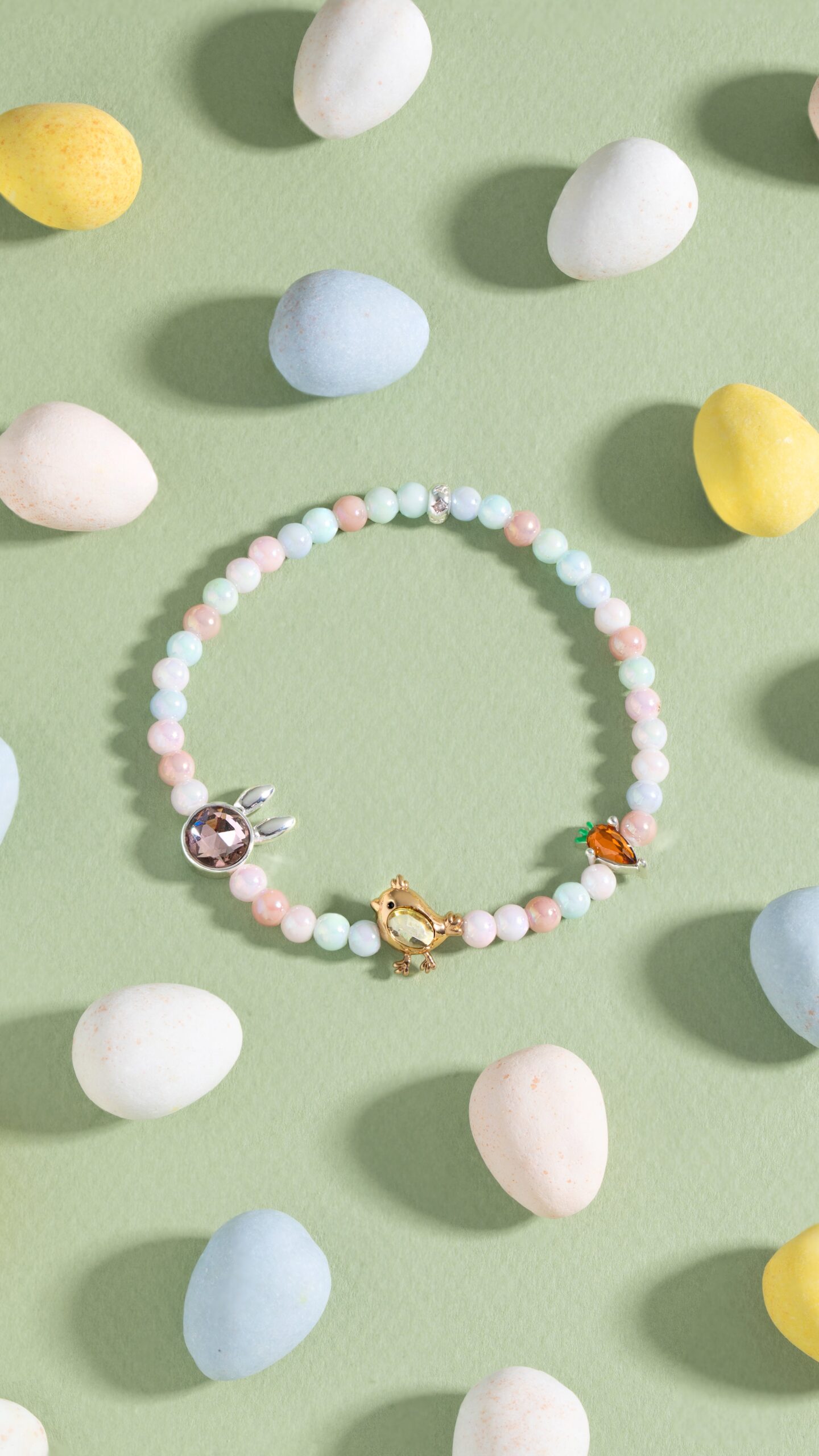 Crystal Bunny Stretch Bracelet - Image 3