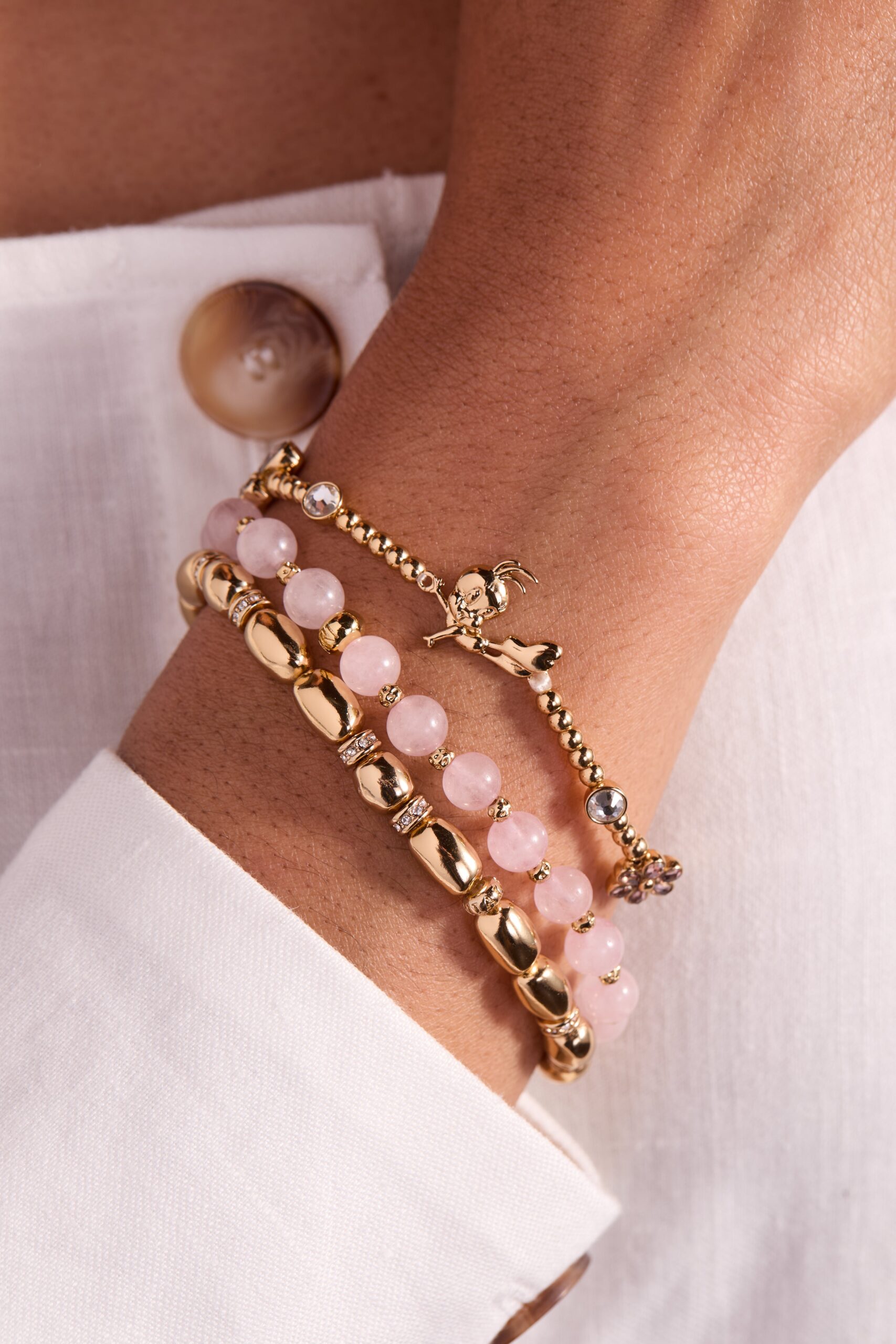 Looney Tunes™ Tweety Beaded Stretch Bracelet - Image 2