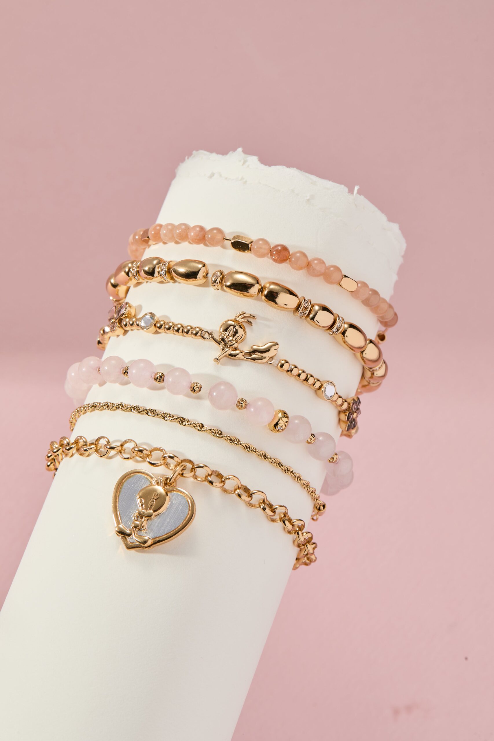 Looney Tunes™ Tweety Beaded Stretch Bracelet - Image 3
