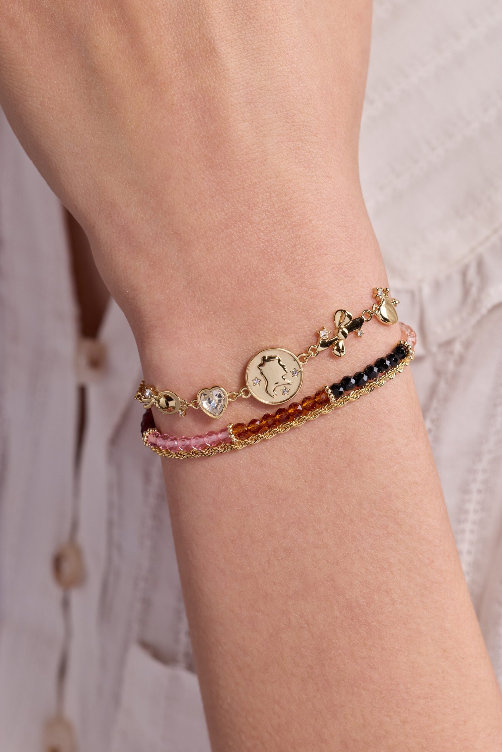American Girl® Samantha™ 3 Row Bolo Bracelet - Image 2