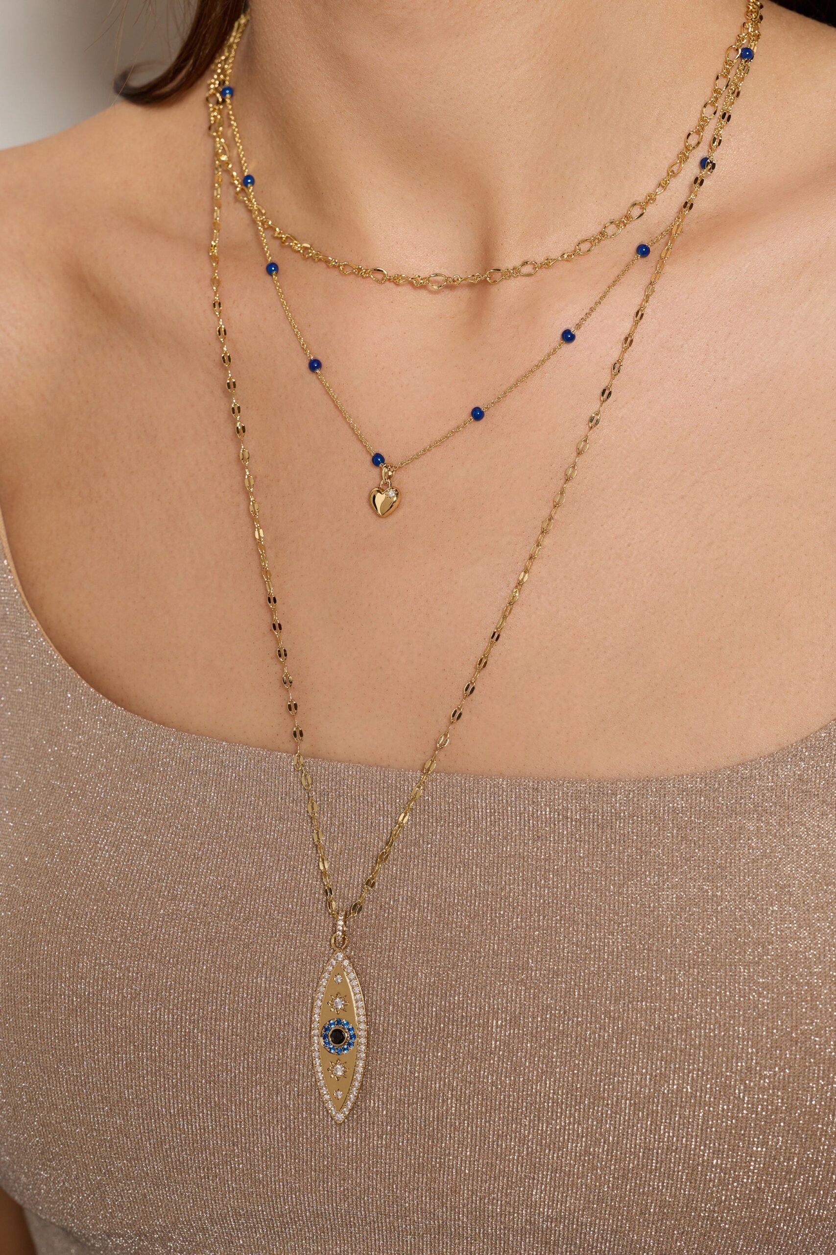 Festival Stranded™ Evil Eye Necklace - Image 2