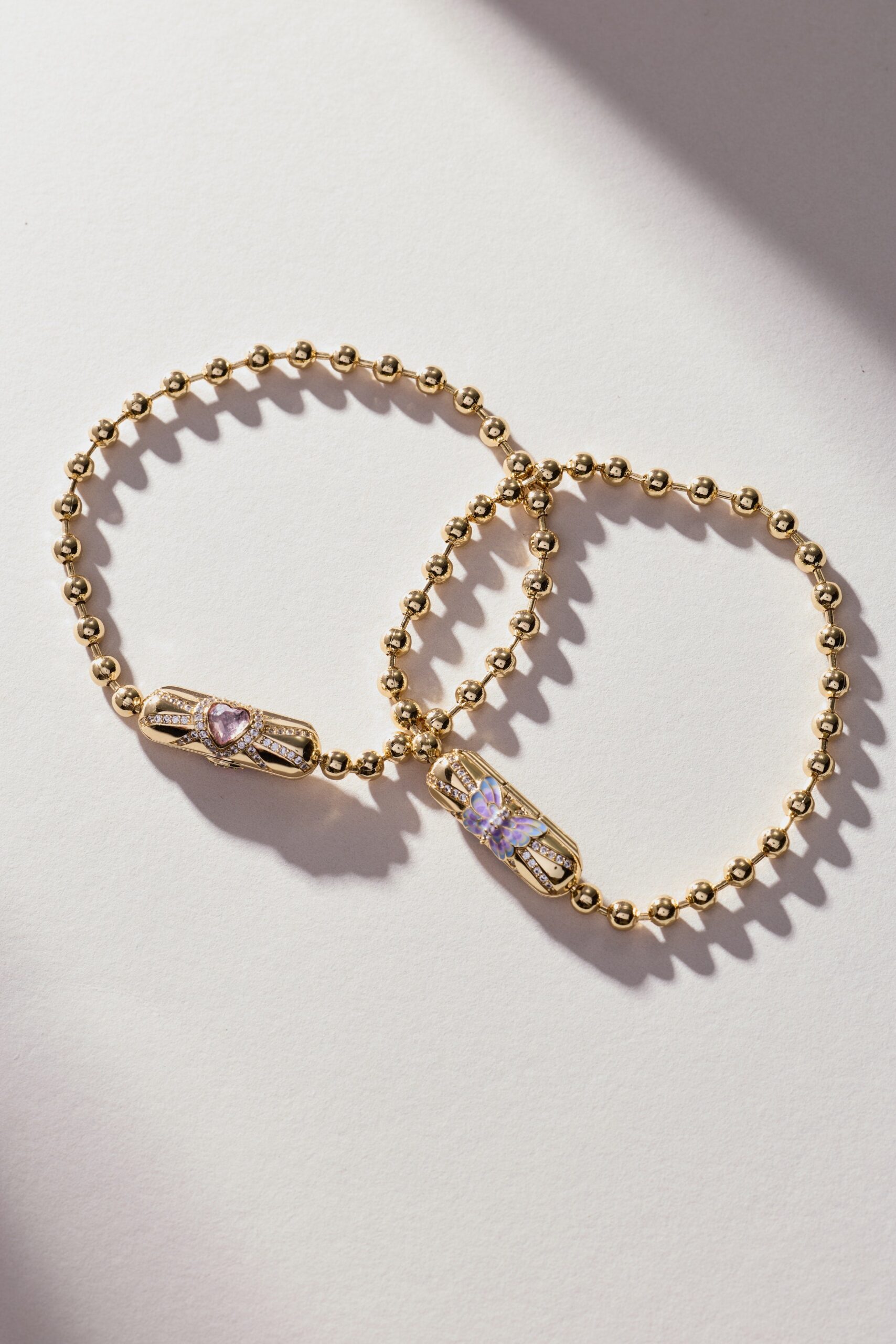 Heart Barrel Closure Bracelet - Image 4
