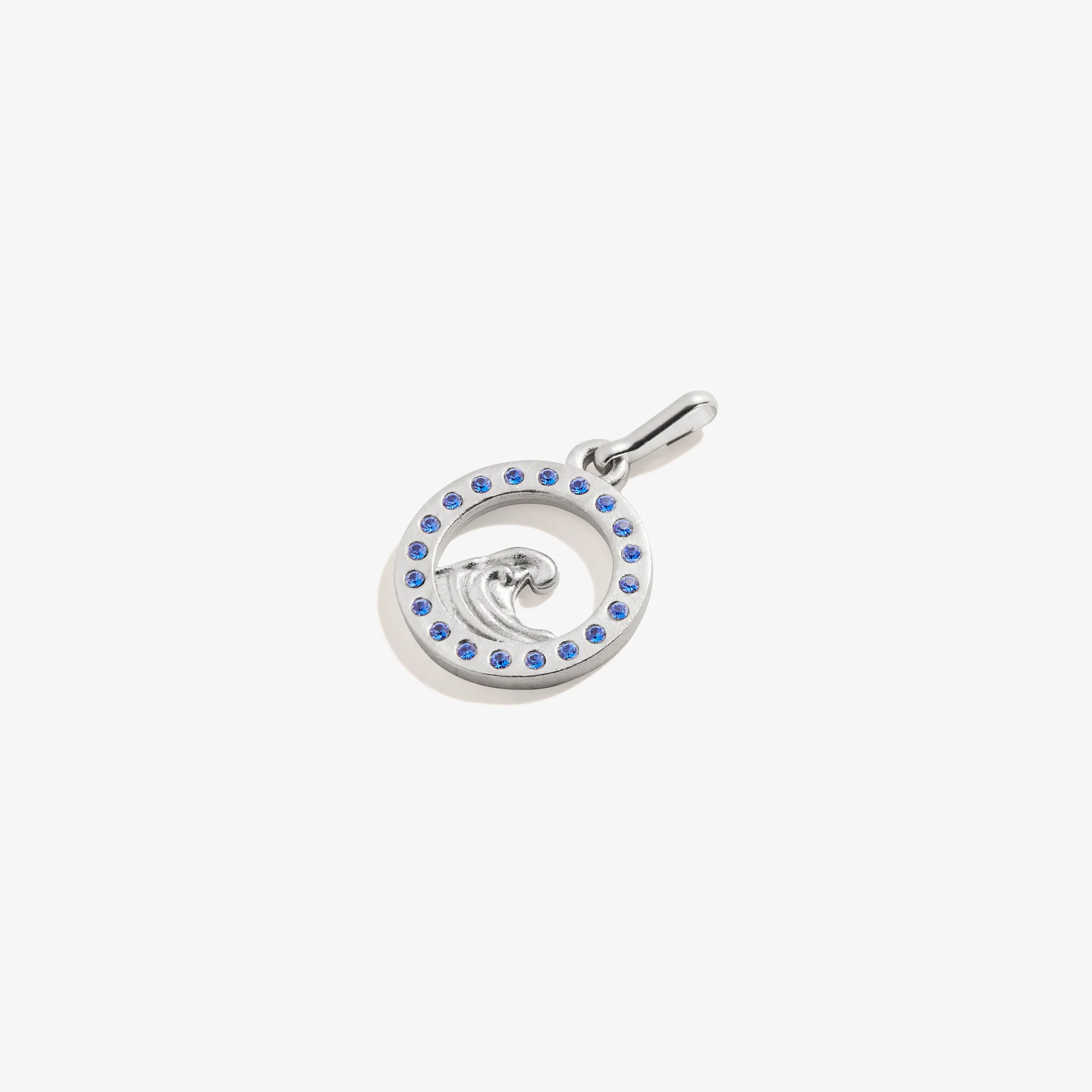 Crystal Wave Clip Charm