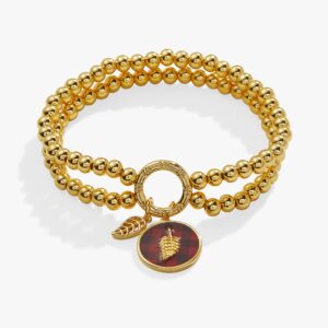Buffalo Plaid Stretch Bracelet