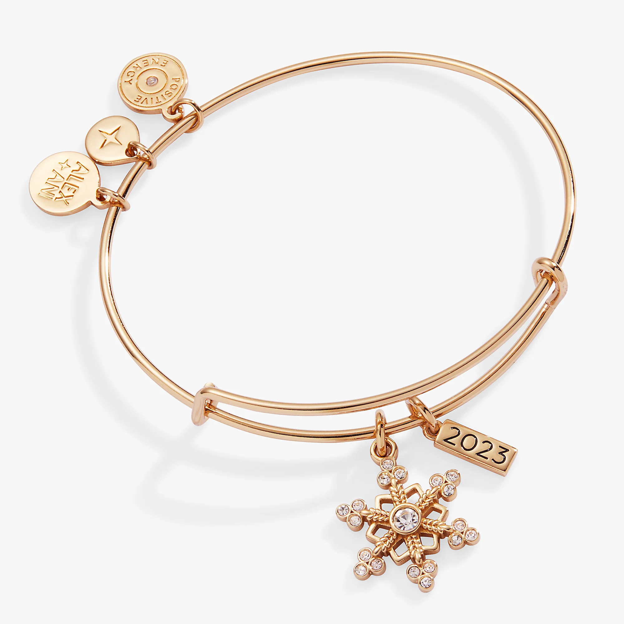 2023 Snowflake Charm Bangle