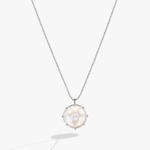Capricorn Zodiac Double-Sided Charm Necklace