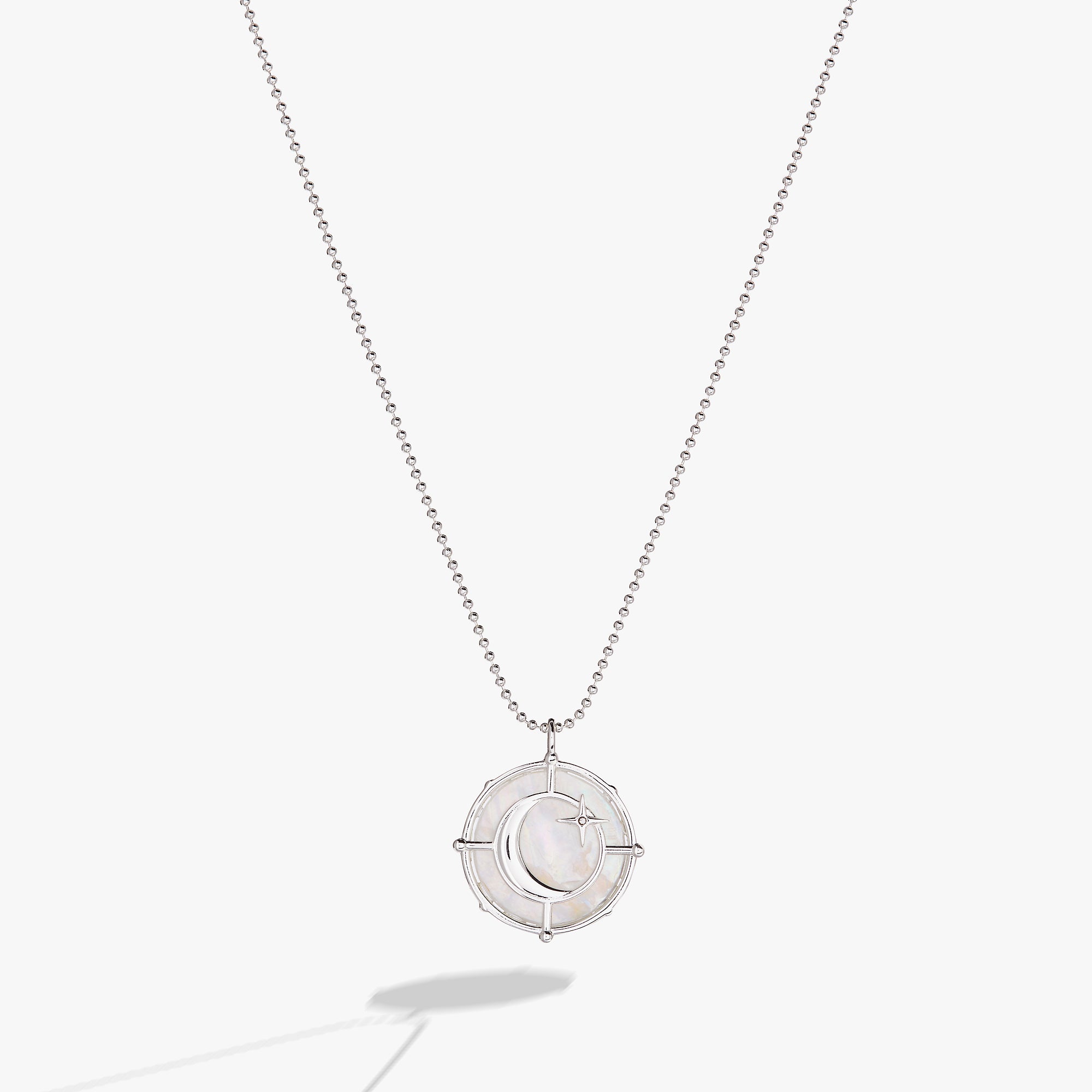 Aquarius Zodiac Double-Sided Charm Necklace - Image 2