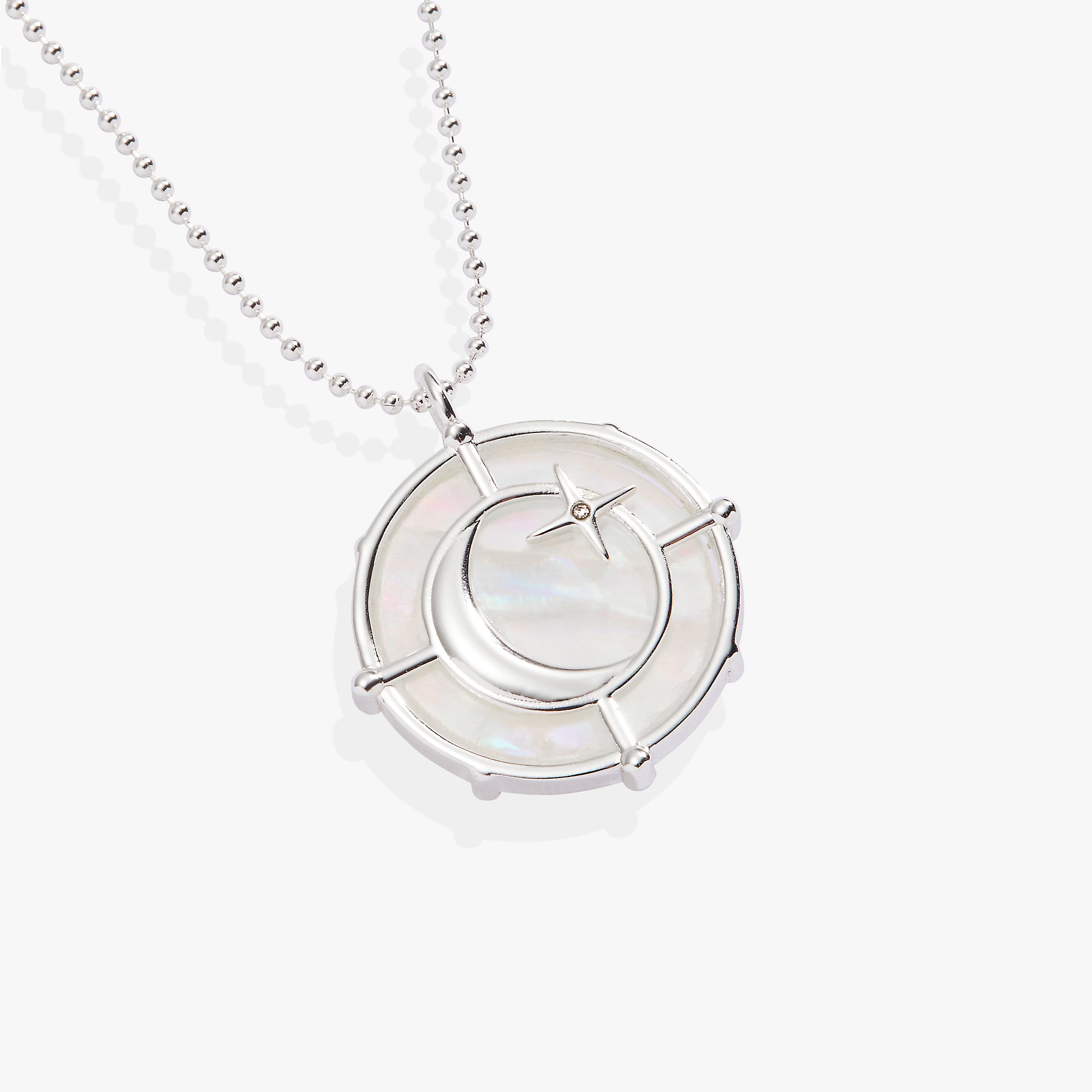 Aquarius Zodiac Double-Sided Charm Necklace - Image 5
