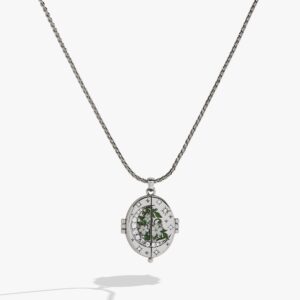 A Court of Thorns and Roses There You Are Locket Necklace - Silver