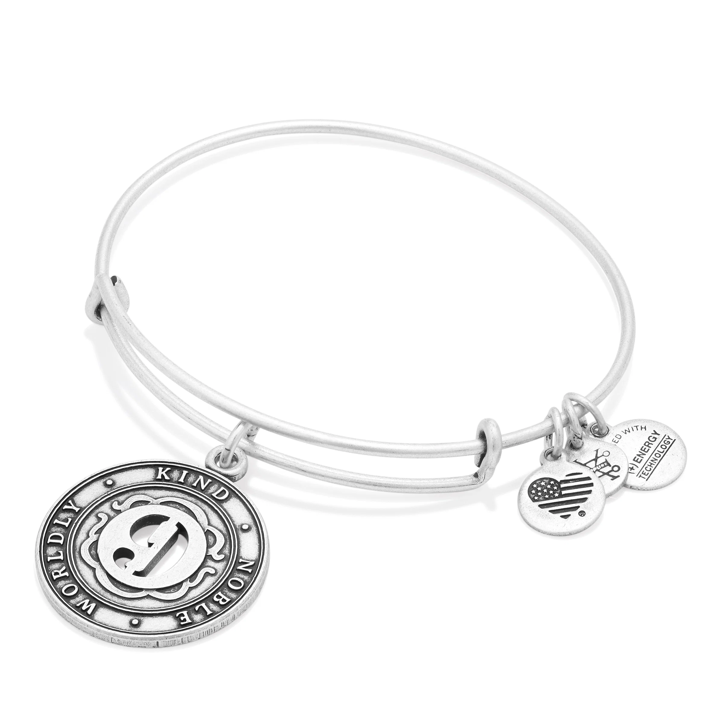 Number 9 Charm Bangle Bracelet | Worldly. Kind. and Noble