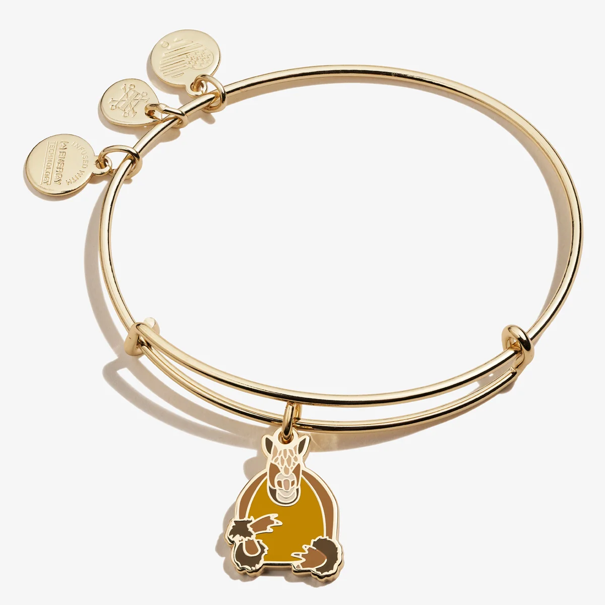 FRIENDS™ Holiday Armadillo Charm Bangle