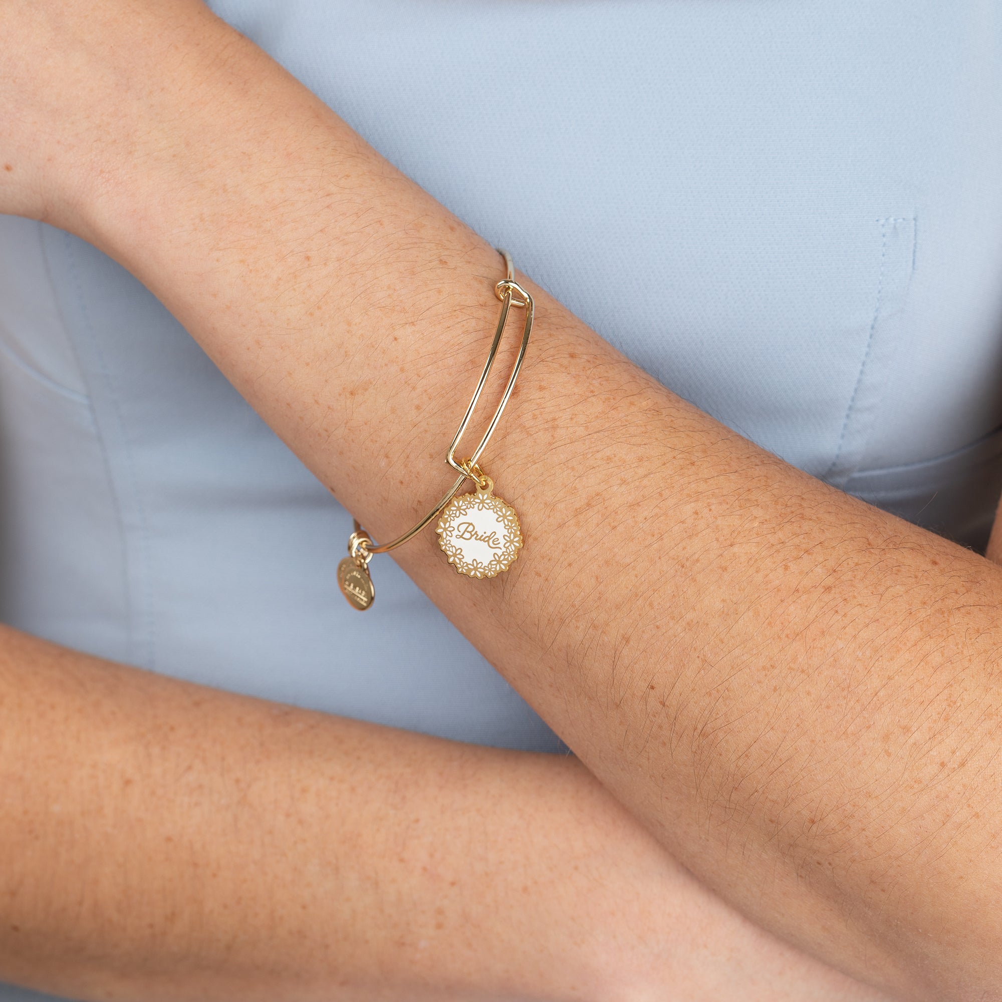 Bride Charm Bangle - Image 4
