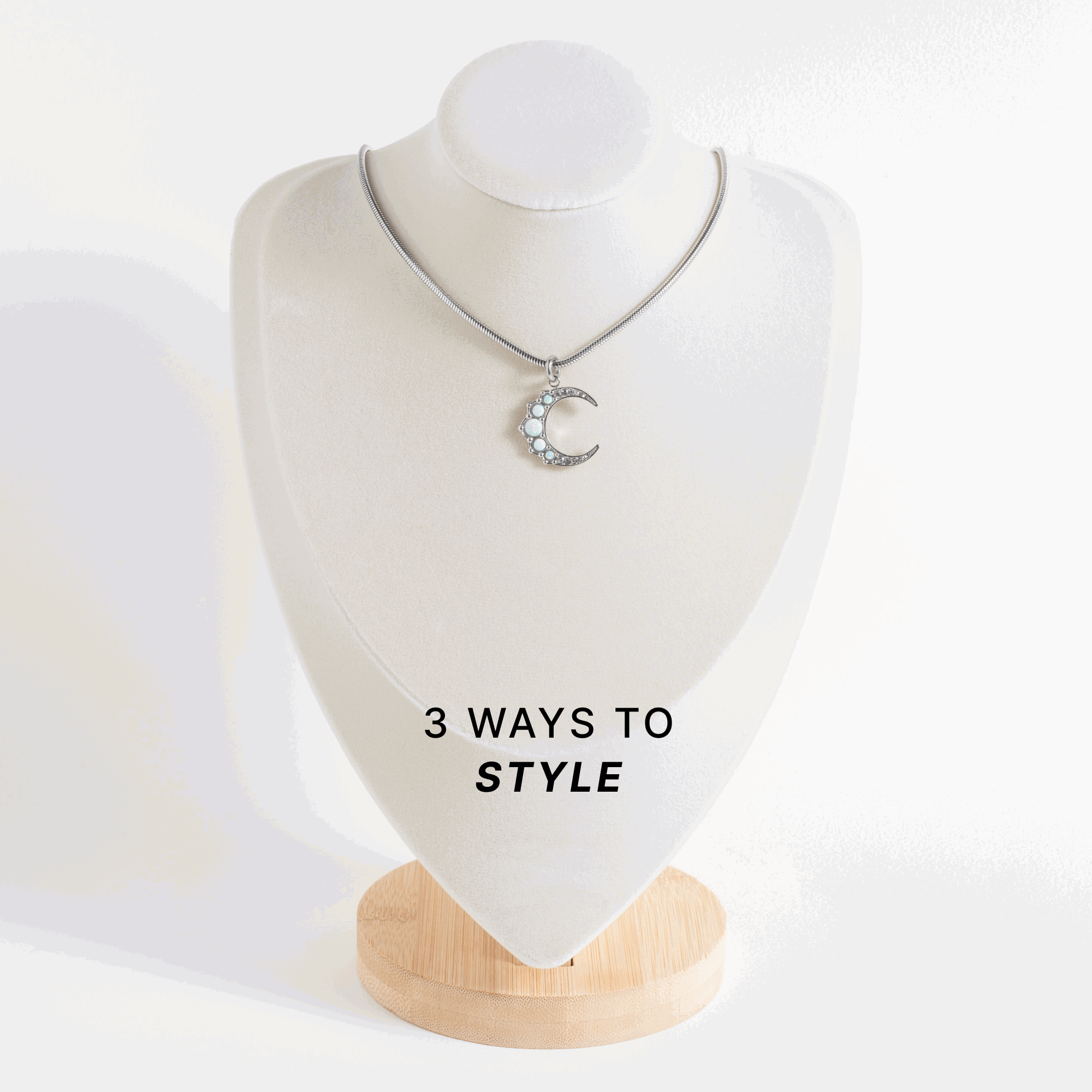 Interchangeable Two-Tone Compass Charm - Image 3