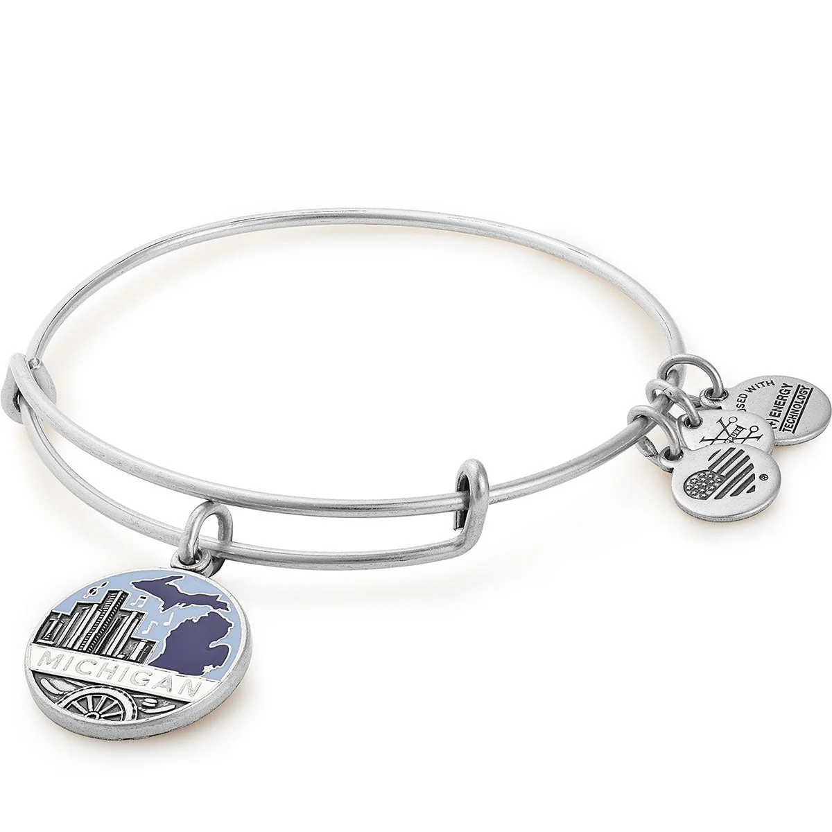 Detroit + Great Lakes Duo Charm Bangle