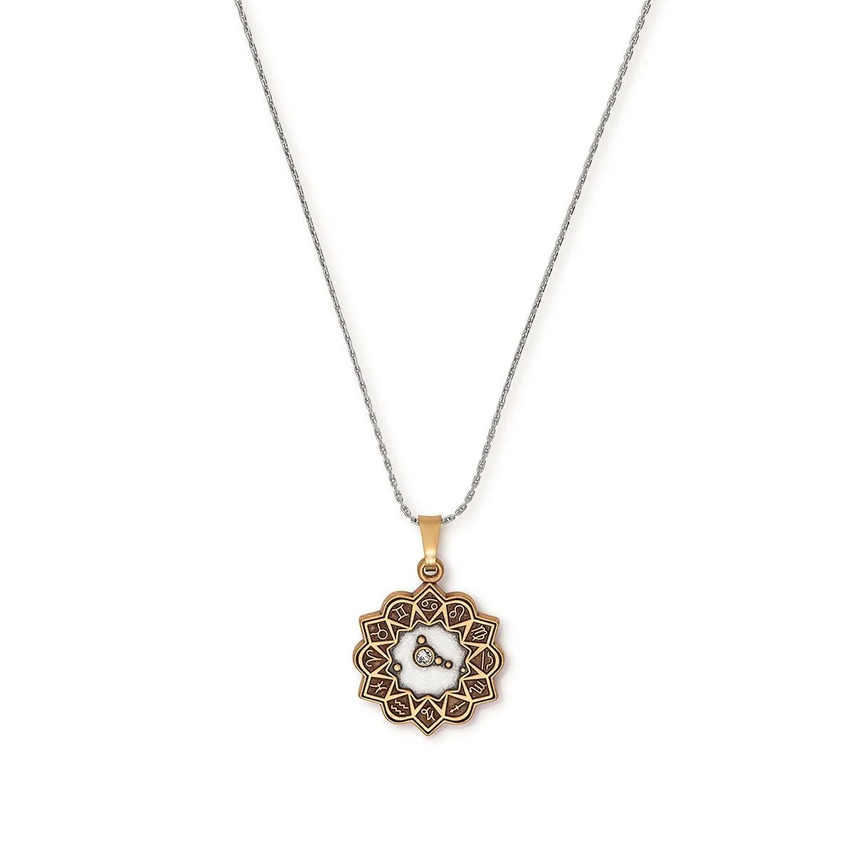 Cancer Zodiac Charm Necklace