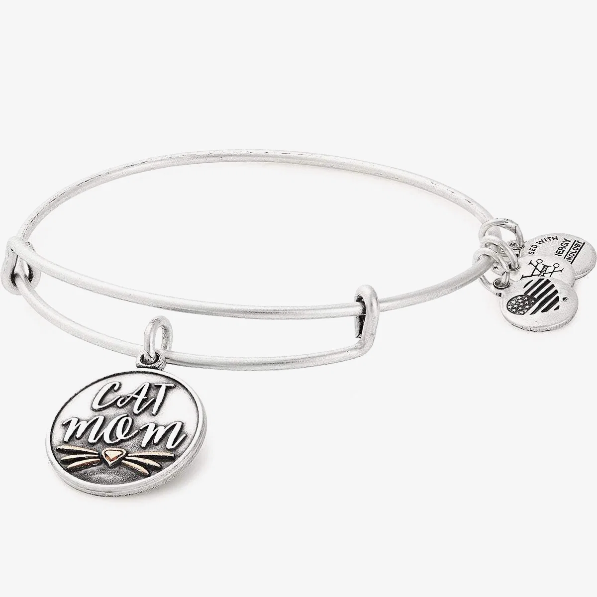 'Cat Mom' Charm Bangle