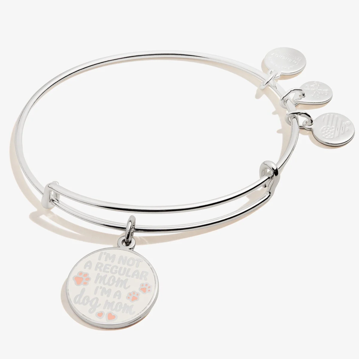 'I'm A Dog Mom' Charm Bangle
