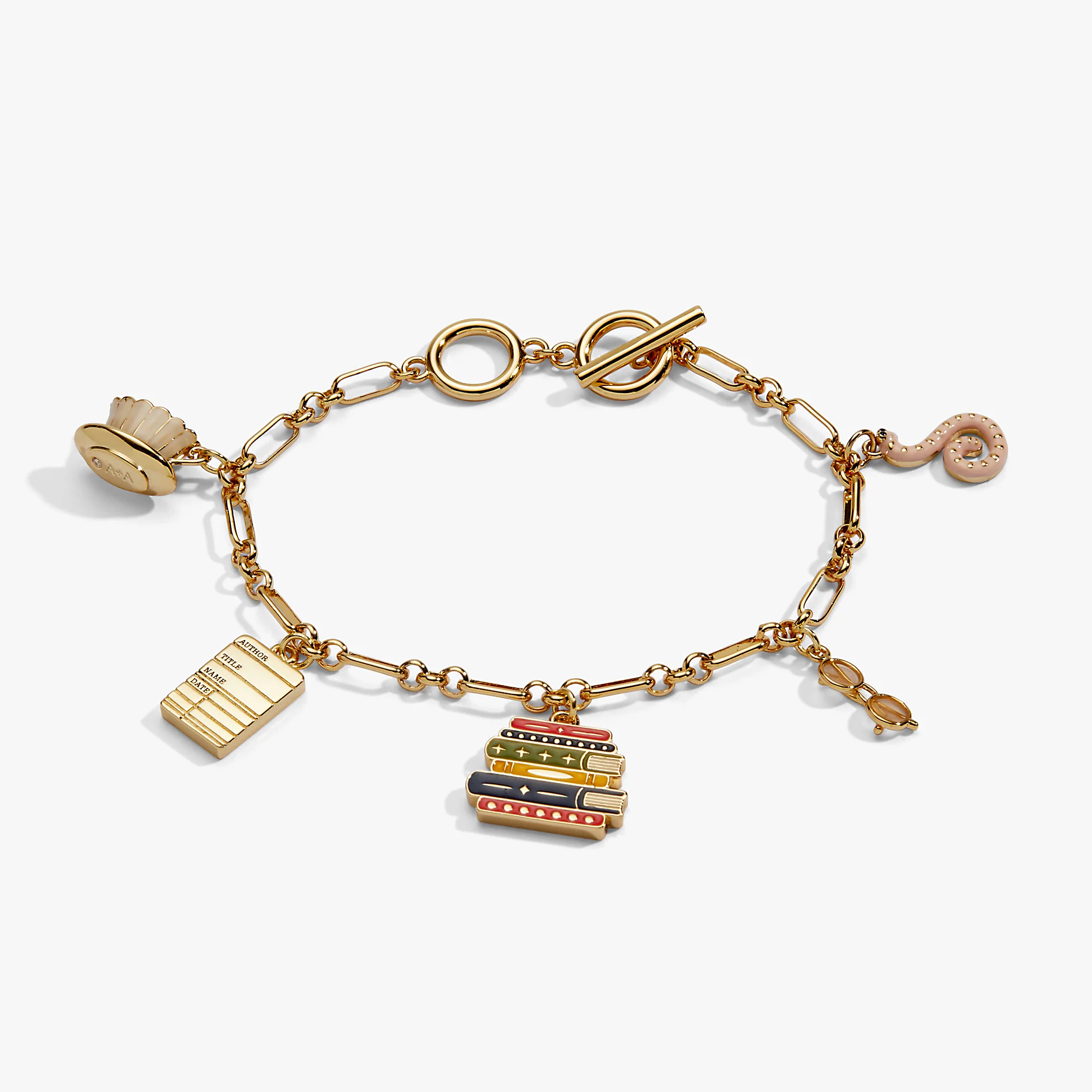 Book Club Toggle Bracelet