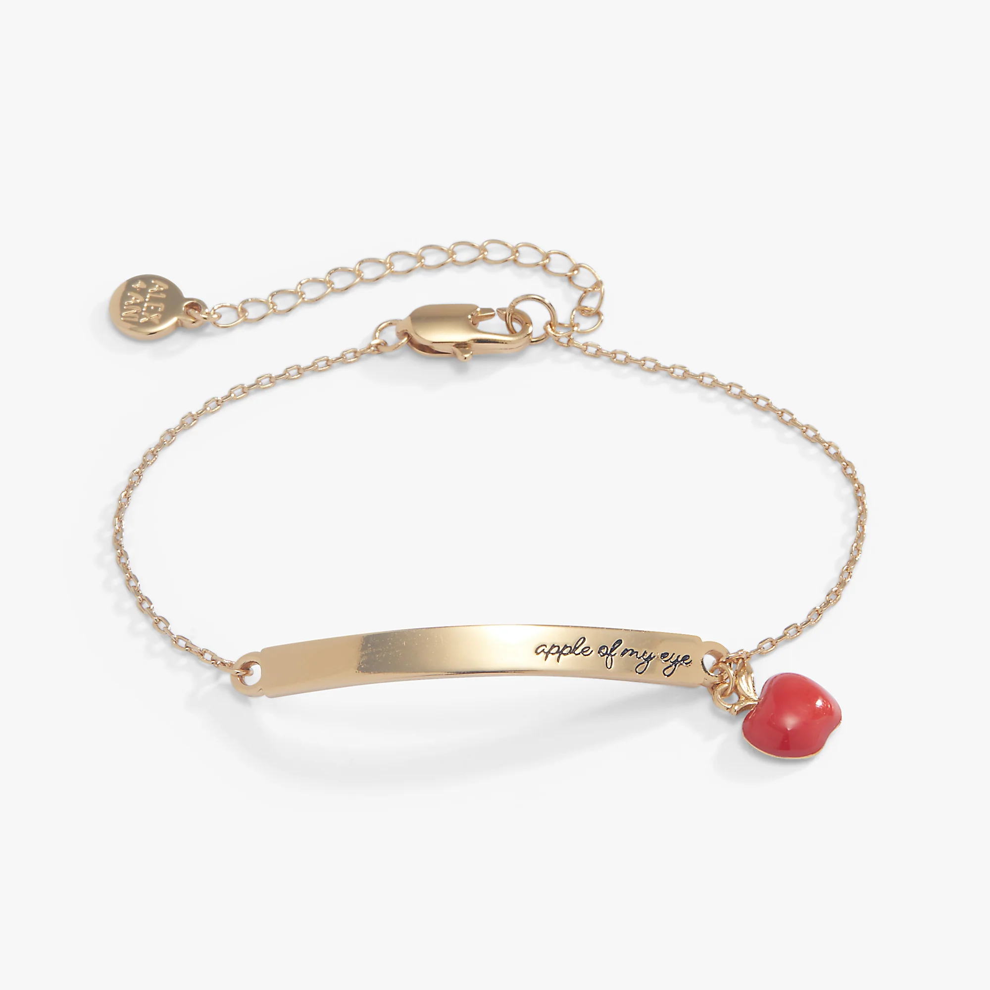 'Apple of My Eye' Linear Bracelet