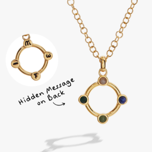 Wife Hidden Message Acrostic Necklace