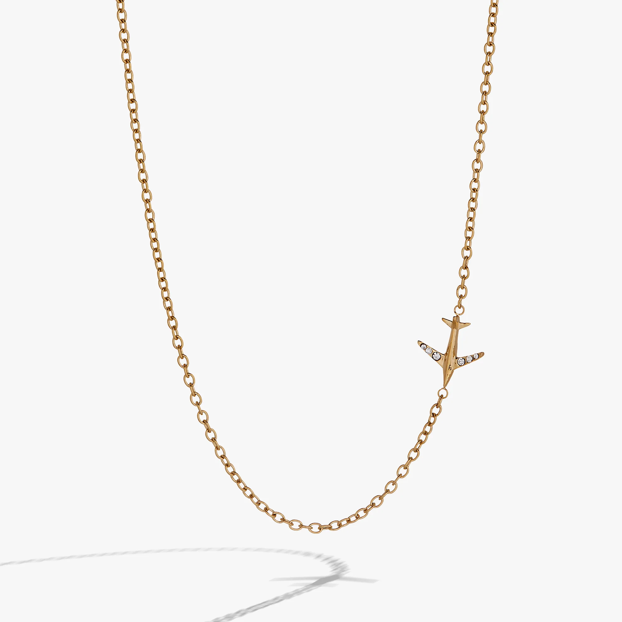 Airplane Inline Necklace