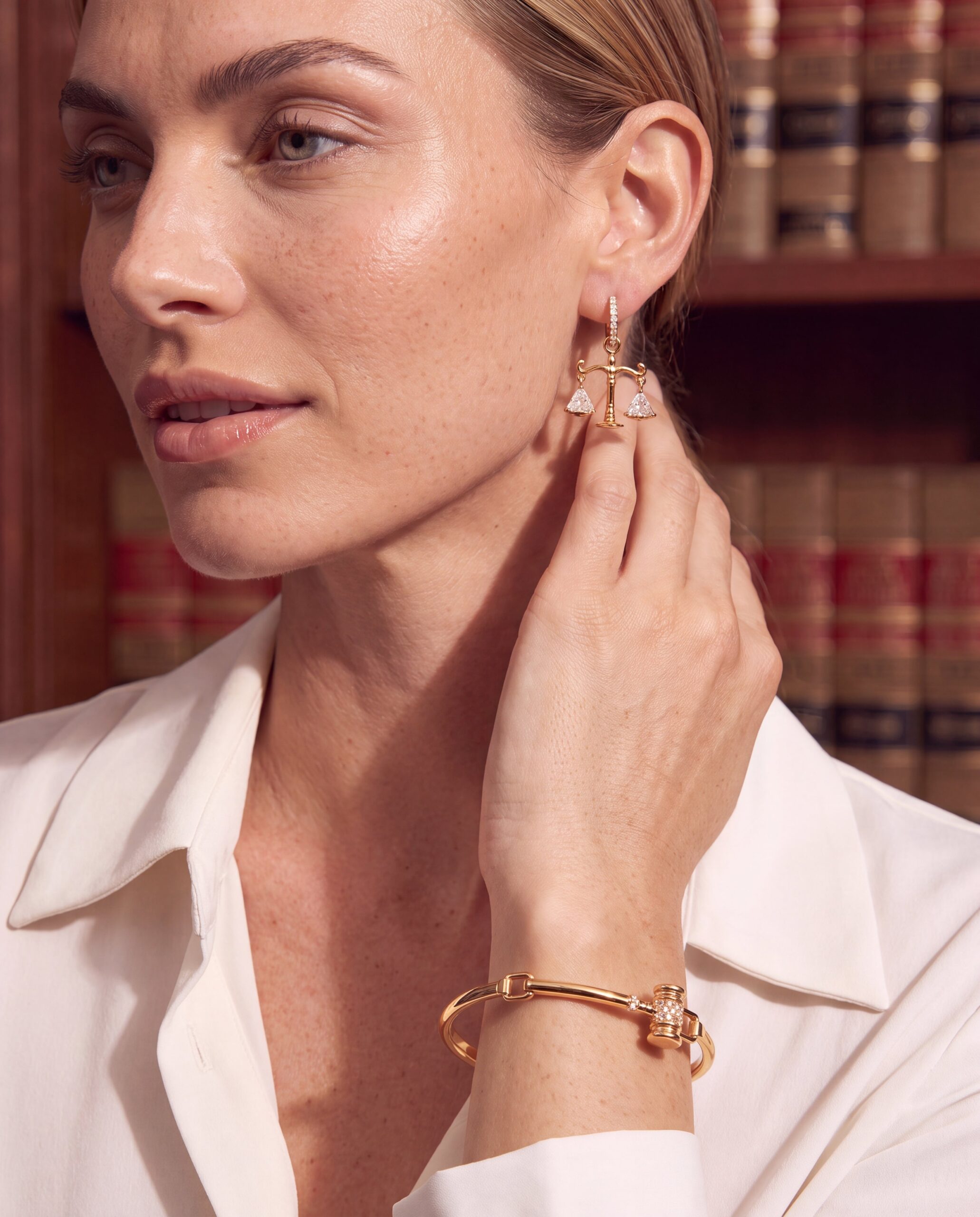 Law Gavel Tension Bangle - Image 7