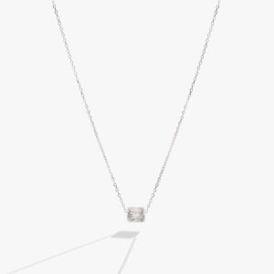 April Birthstone Precious Pendant Necklace