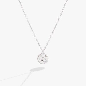 Aries Zodiac Precious Necklace