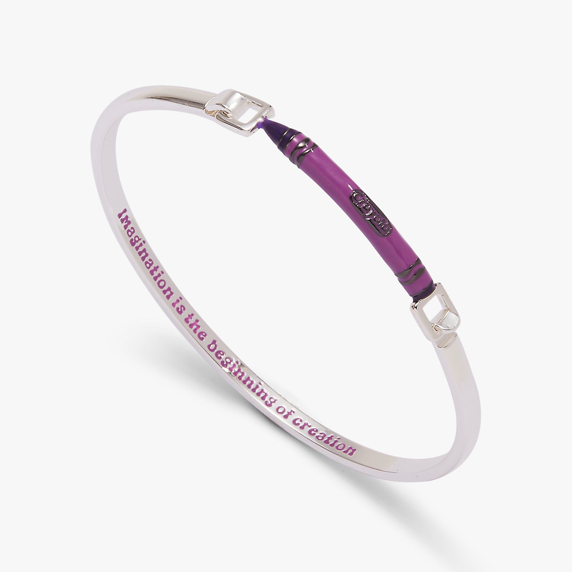 Crayola Royal Purple Crayon Tension Bangle - Image 7