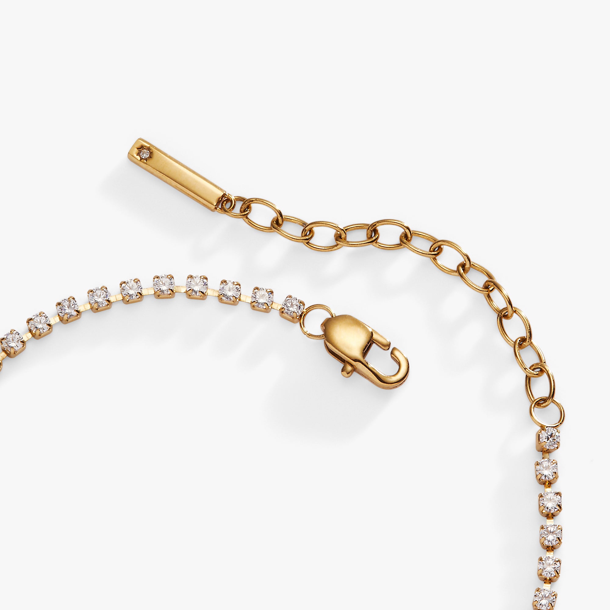 Babe Crystal Tennis Bracelet - Image 8