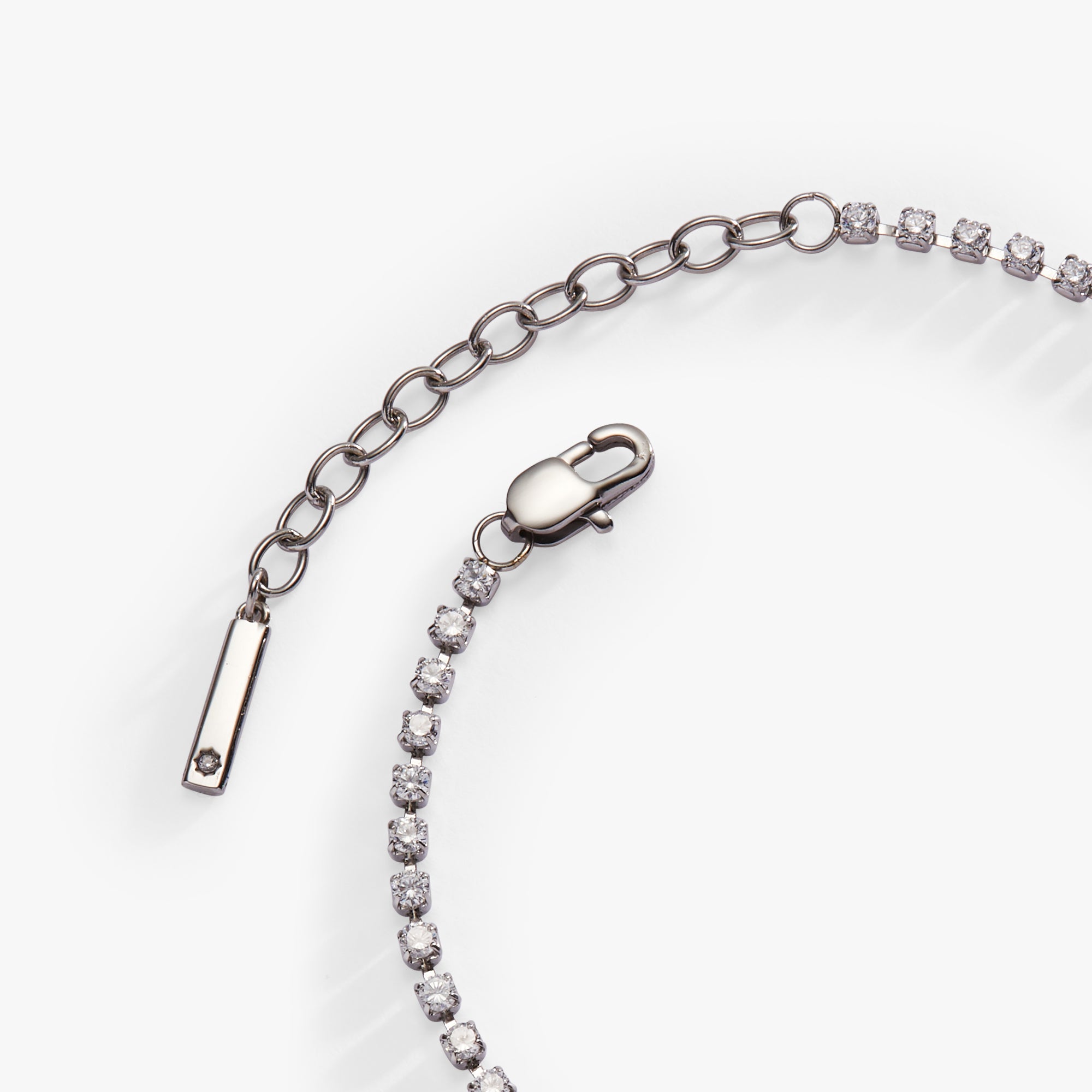 Babe Crystal Tennis Bracelet - Image 4