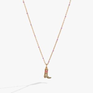 Barbie™ Cowboy Boot Pendant Necklace
