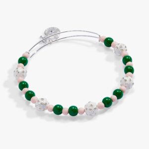 Barbie™ Pickleball Beaded Charm Bangle