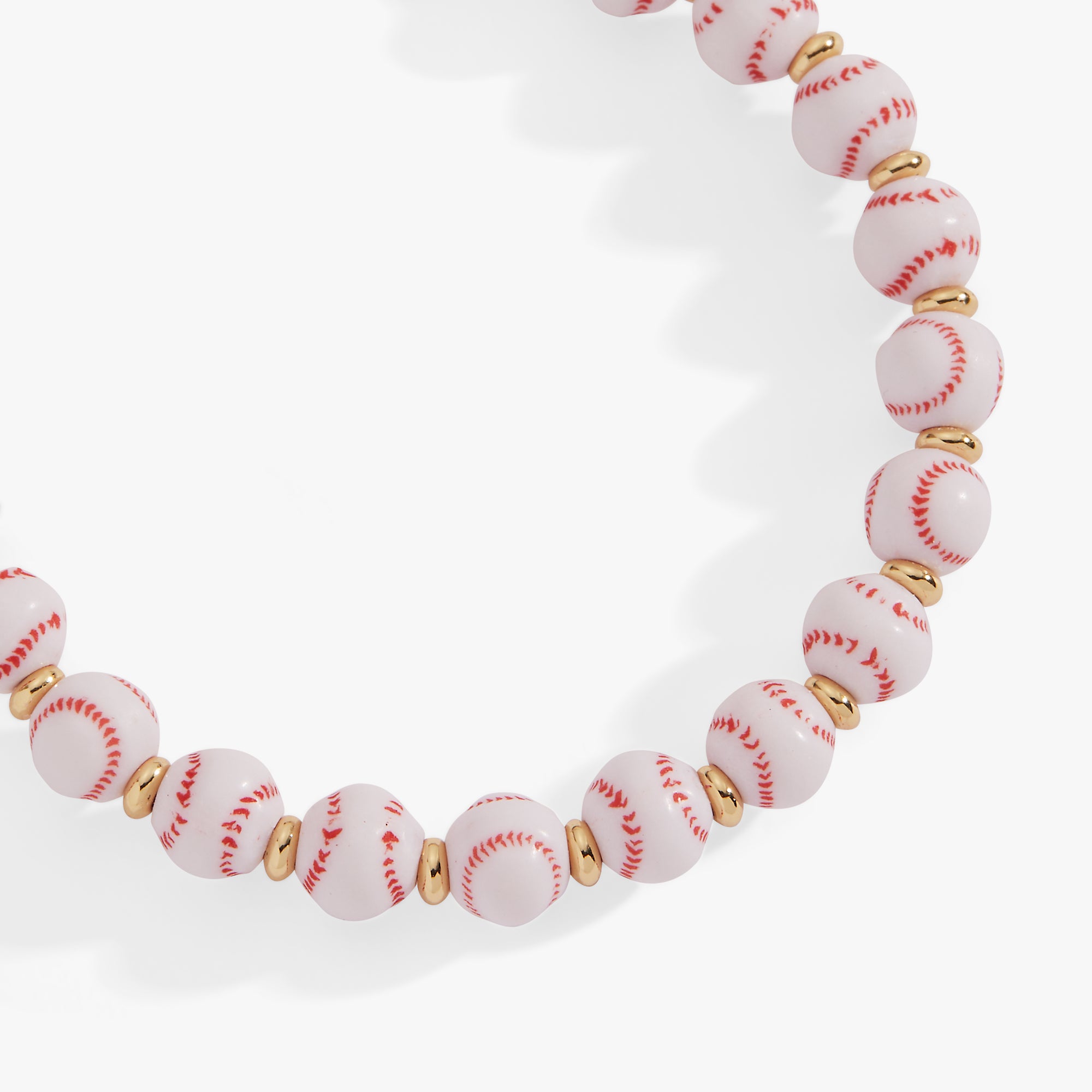 Baseball Beaded Bangle - Image 3