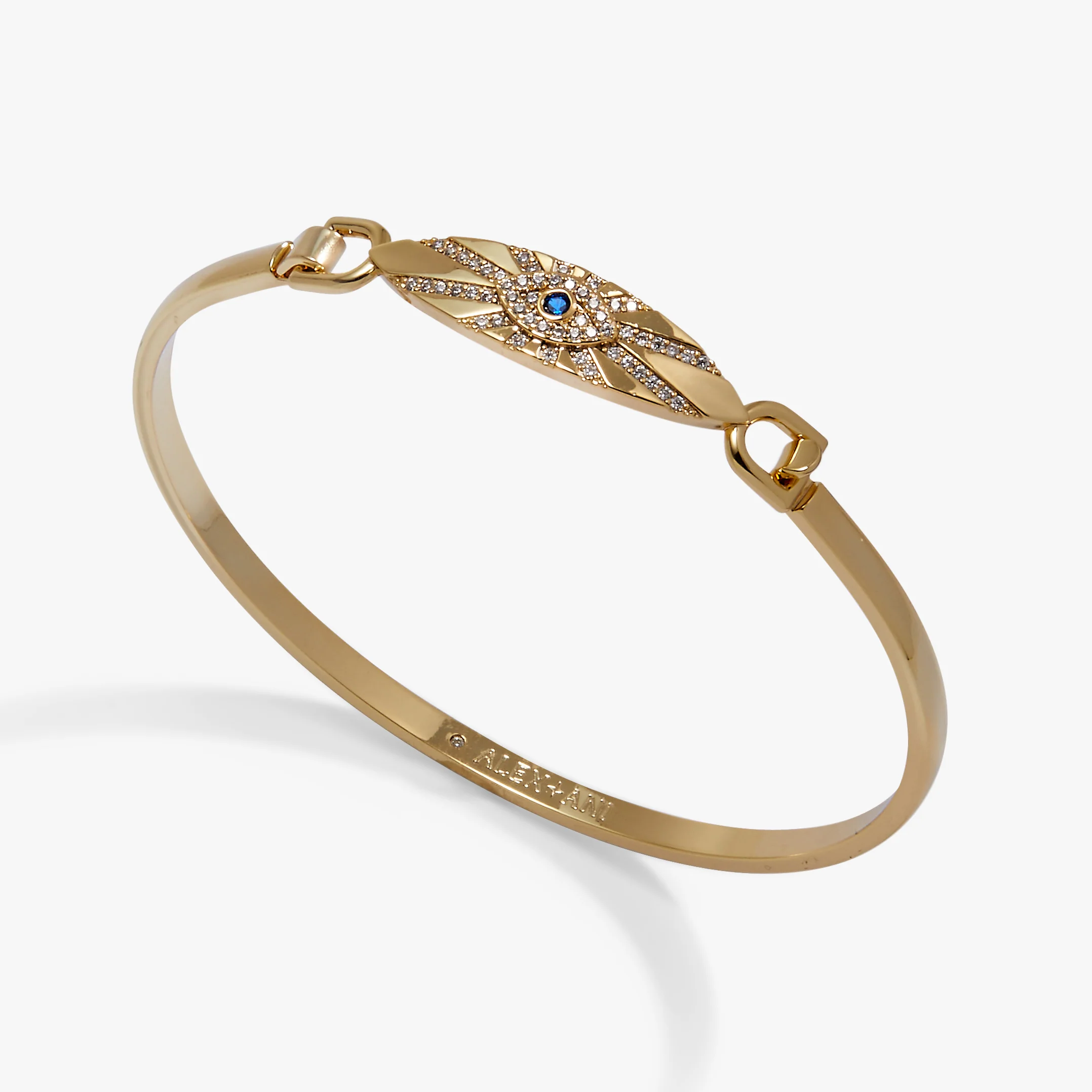 Radiant Evil Eye Tension Bangle