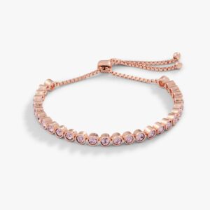 Bolo Tennis Bracelet. Amethyst