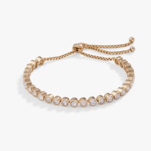 Bolo Tennis Bracelet. Crystal