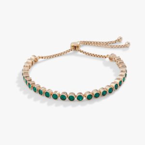 Bolo Tennis Bracelet. Emerald