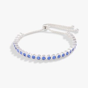 Bolo Tennis Bracelet. Sapphire